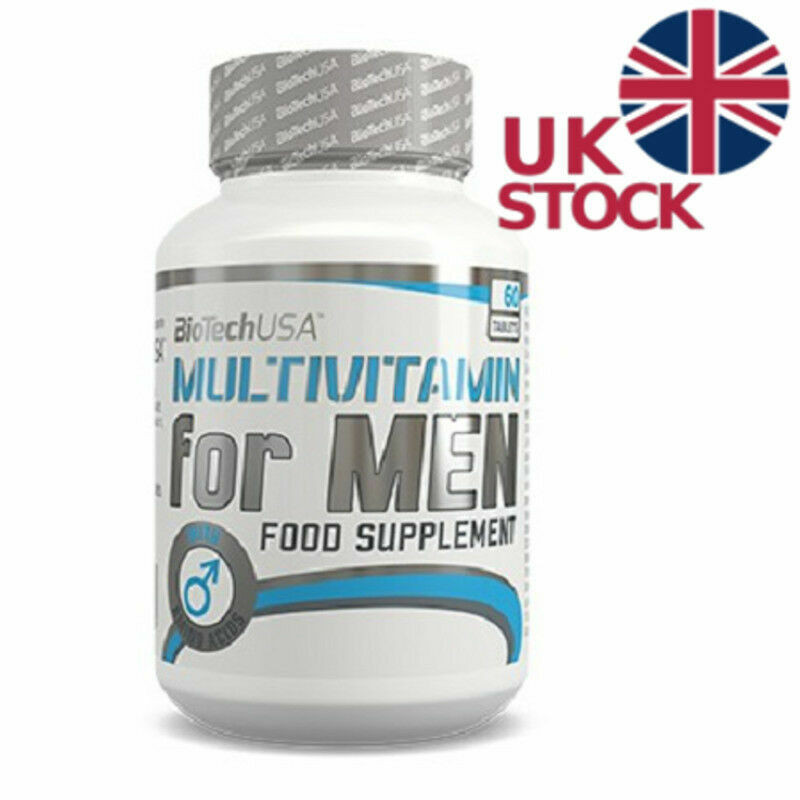 Biotech USA Multivitamin for Men Mineral Antioxidant Complex Amino Acid
