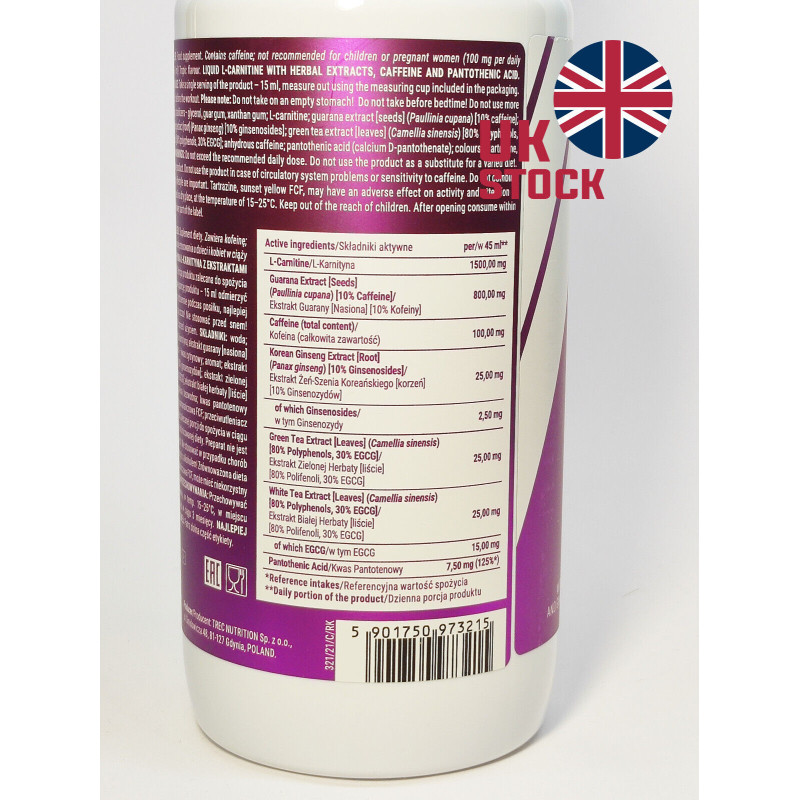 FAT KILLER 500ml Liquid Fat Burner Loss Weight Trec