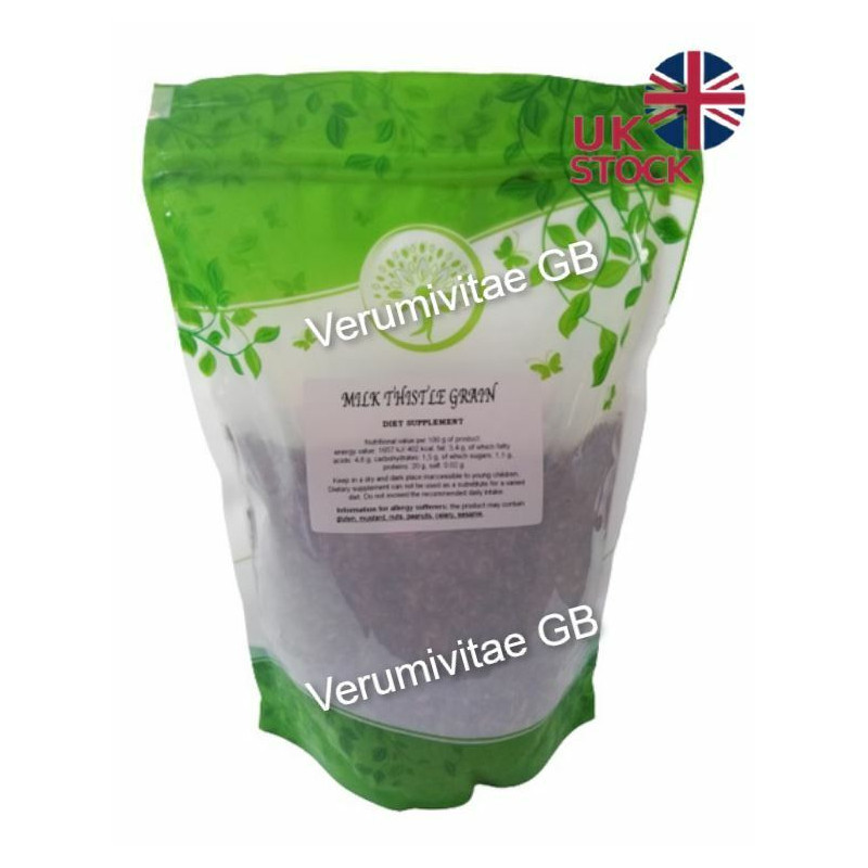 Milk Thistle Seeds 1000g / 1kg Detox 100 Natural Silybum Marianum